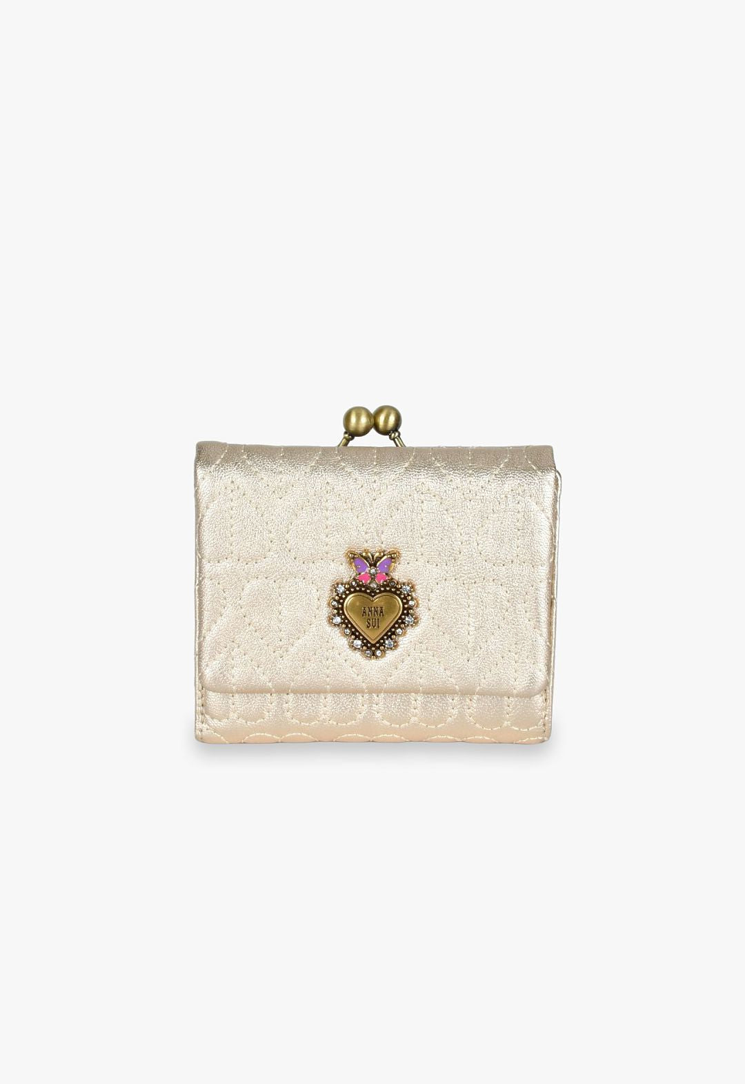 アナ スイ（ANNA SUI）ドリーミー 口金二つ折り財布 | バタフライ ギフト