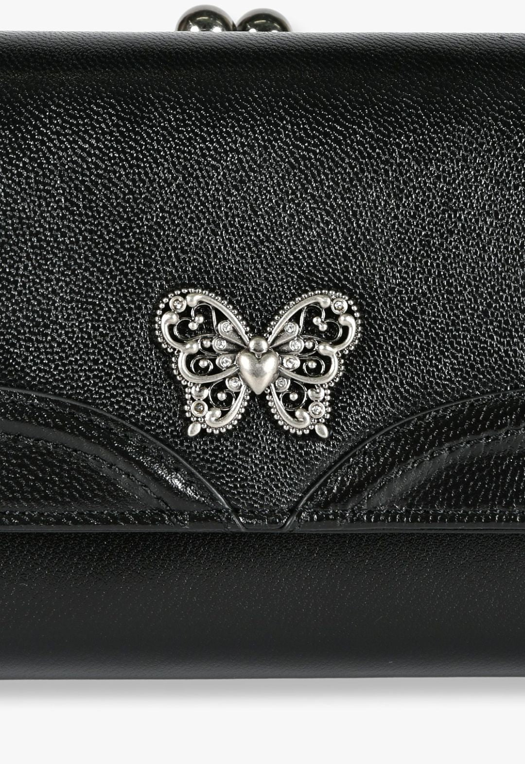 Nasha clasp long wallet