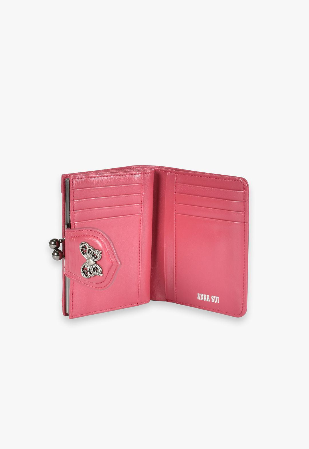 Nasha clasp bifold wallet