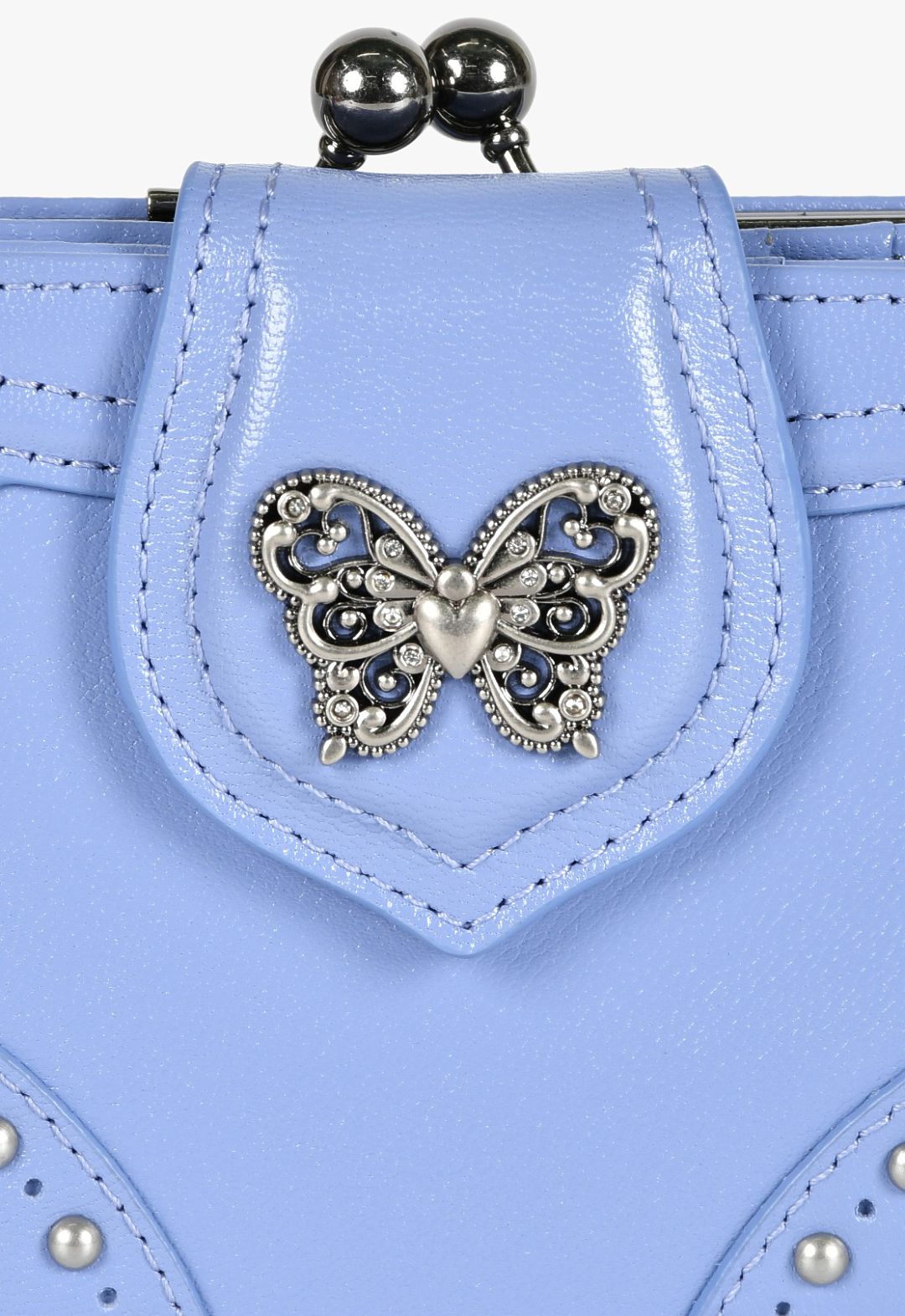 Nasha clasp bifold wallet