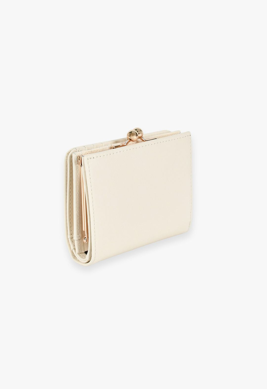 Lala 搭扣双折钱包