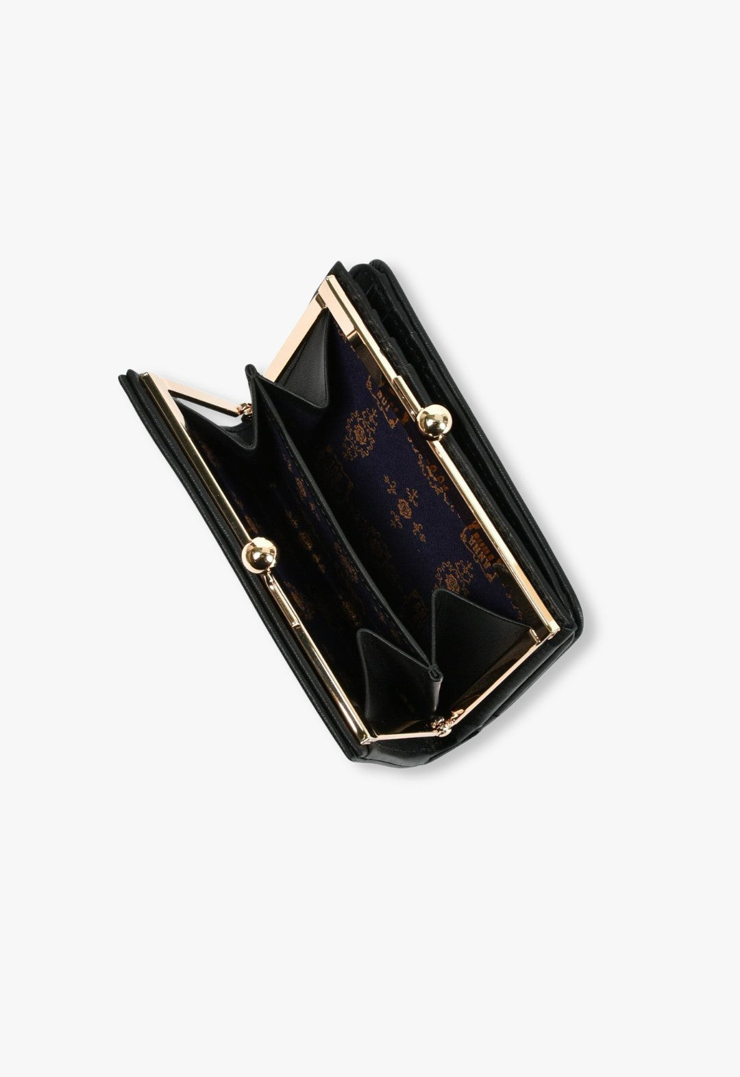 Lala 搭扣双折钱包