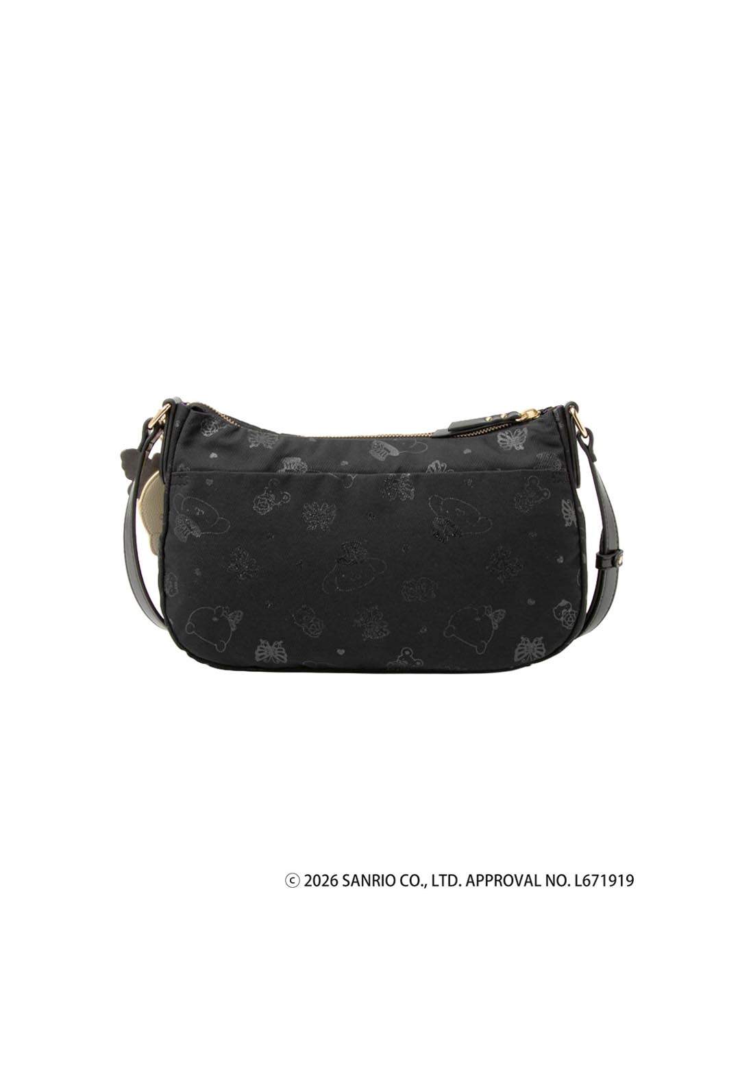 ANNA SUI x POMPOMPURIN 折疊式單肩包