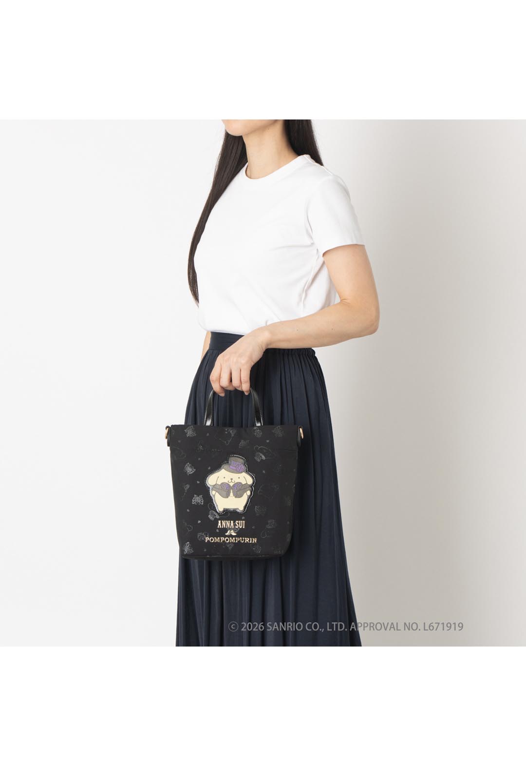 ANNA SUI x POMPOMPURIN 迷你肩背包
