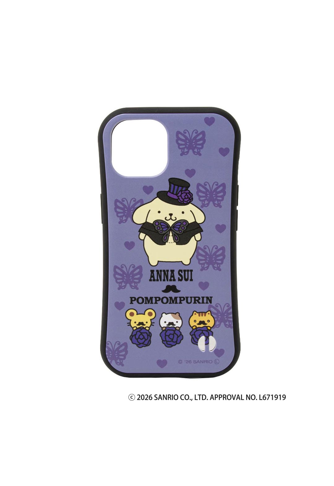 ANNA SUI× POMPOMPURIN iPhoneケース15/14/13対応