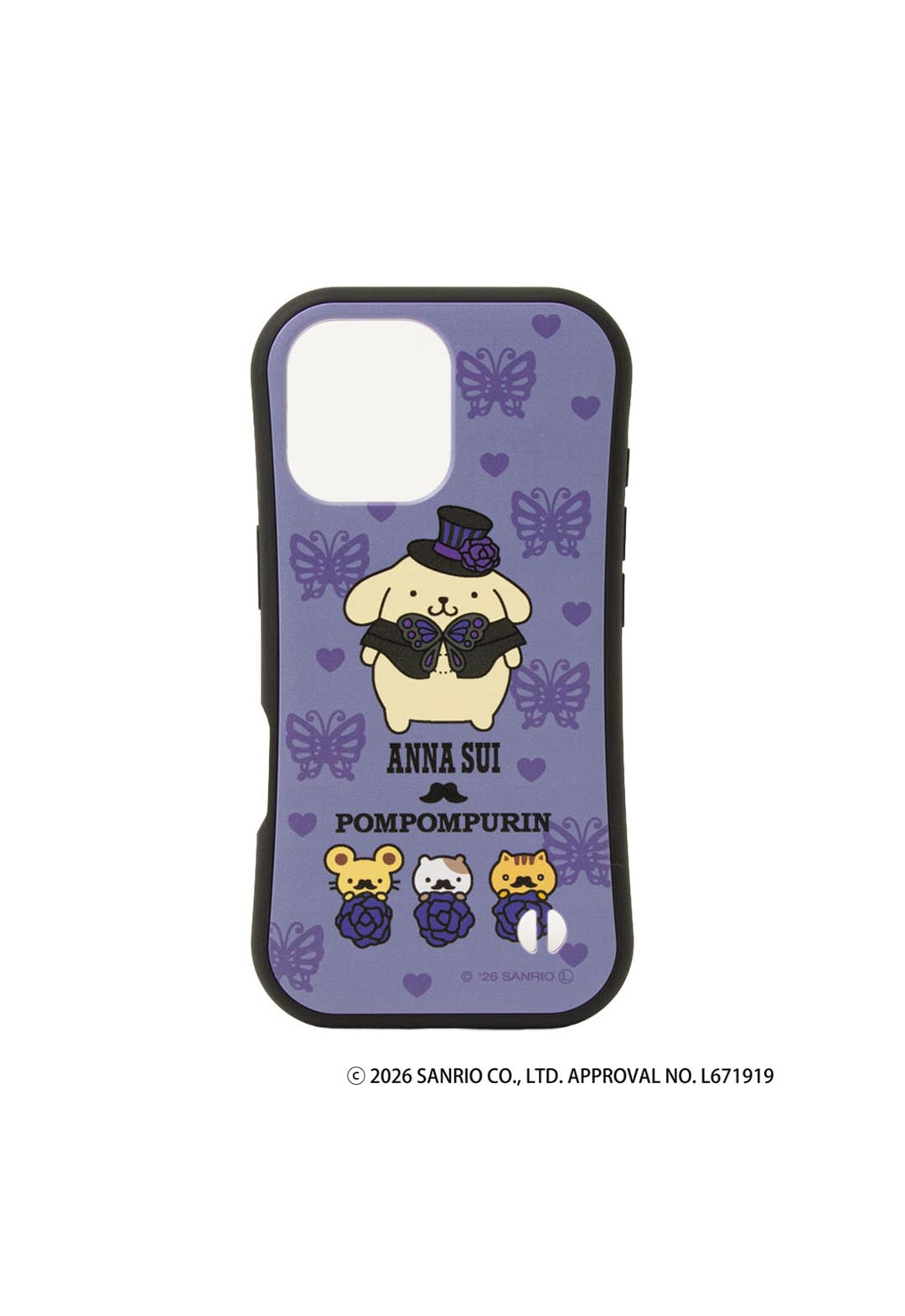 ANNA SUI× POMPOMPURIN iPhoneケース17対応