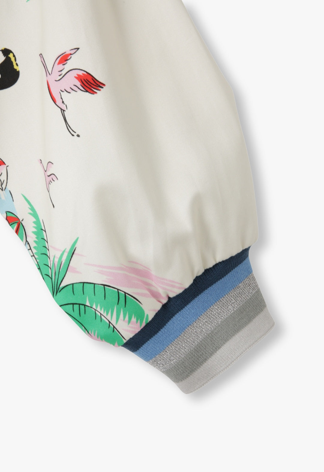 FLORIDA COTTON SATEEN BASEBALL JACKET