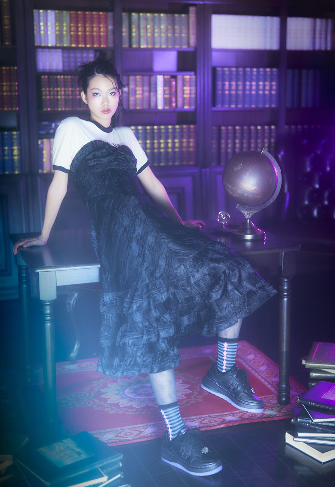 武器 PLTS OX / ANNA SUI 黑色/紫色