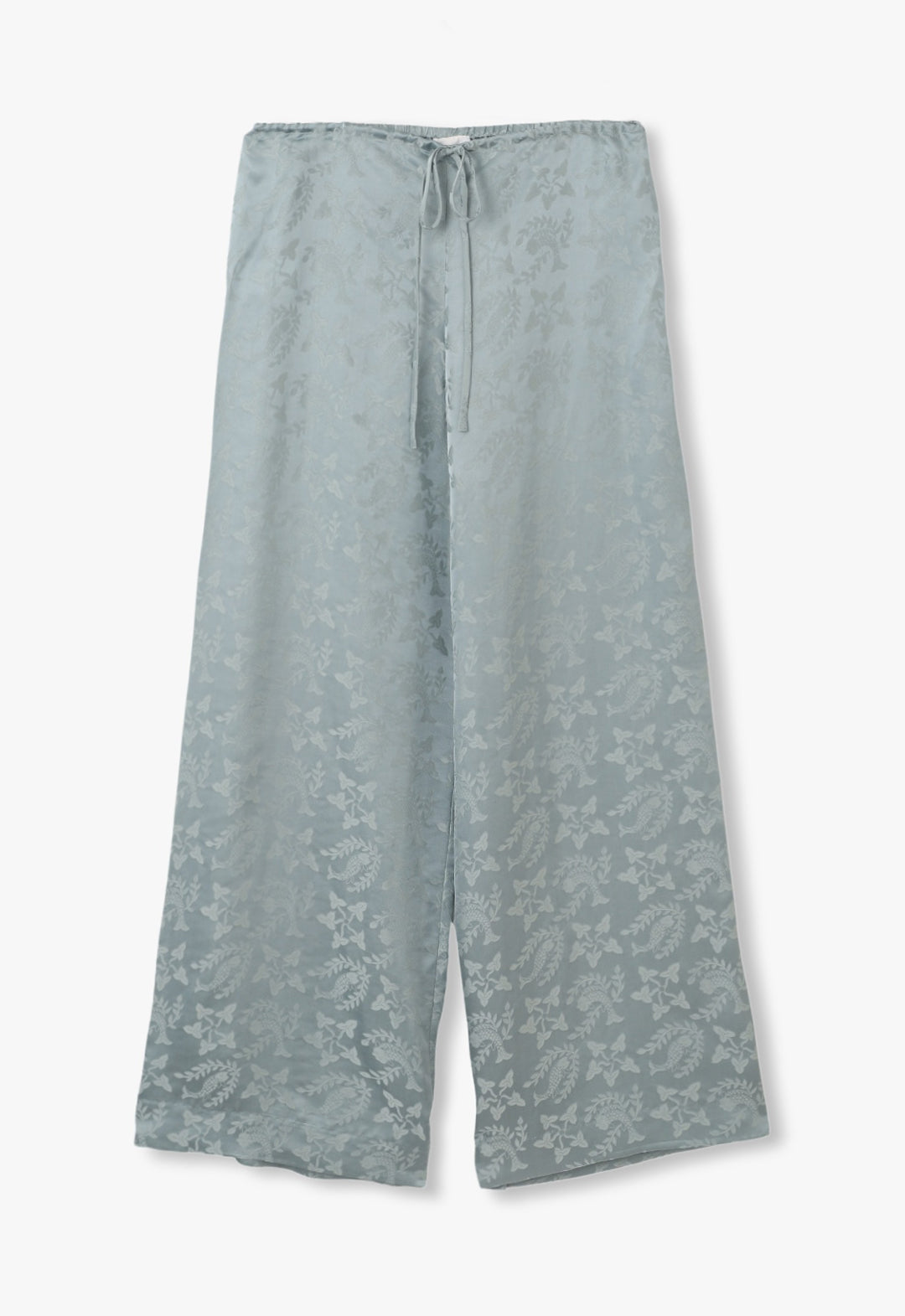 PISCES SATIN JACQUARD PANTS