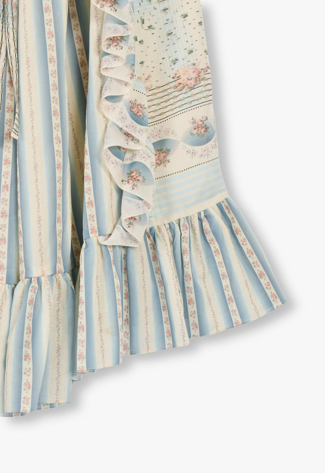 HERITAGE SCARF PRINT COTTON SKIRT