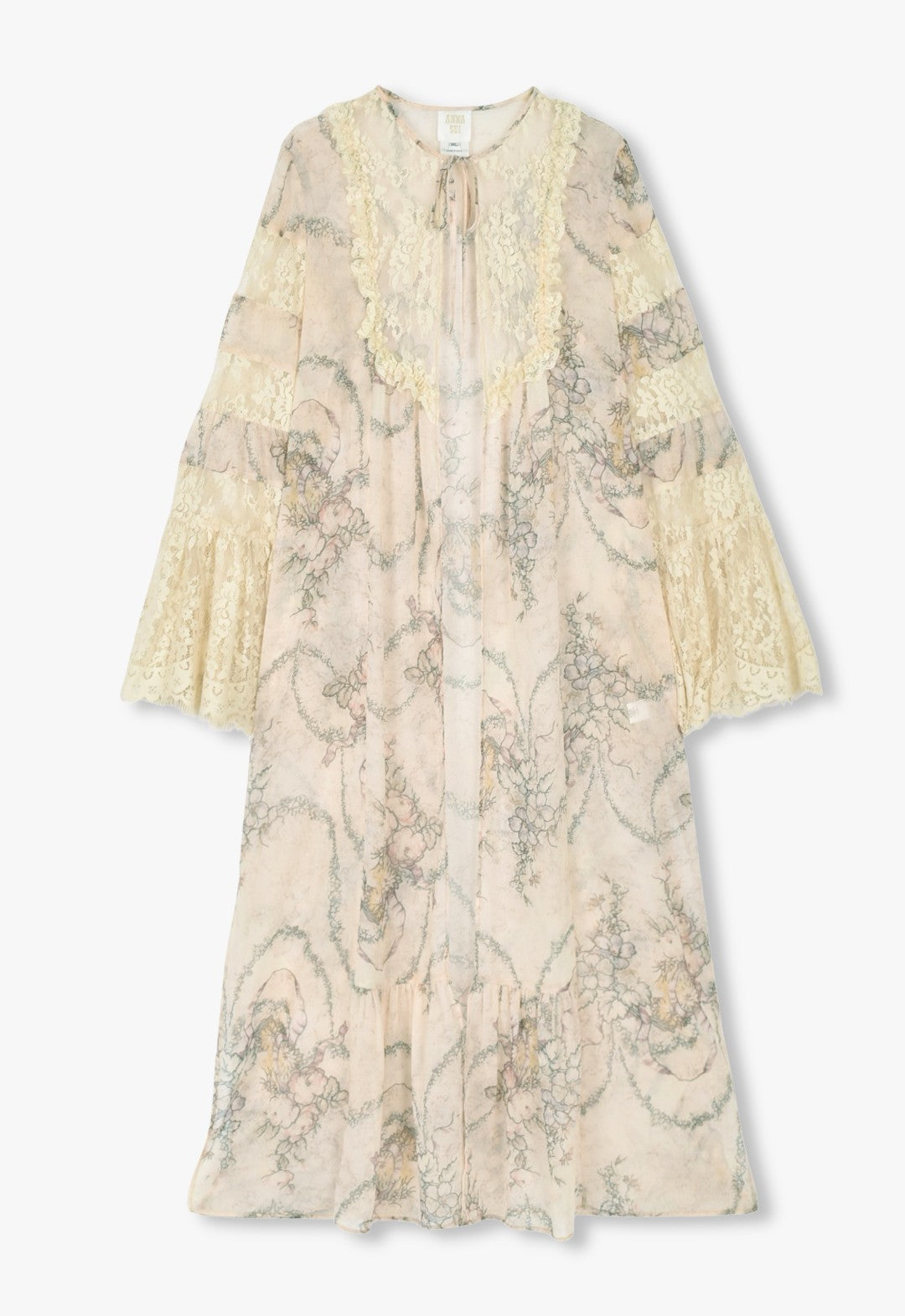 SPIRIT BLOOM CHIFFON PEIGNOIR