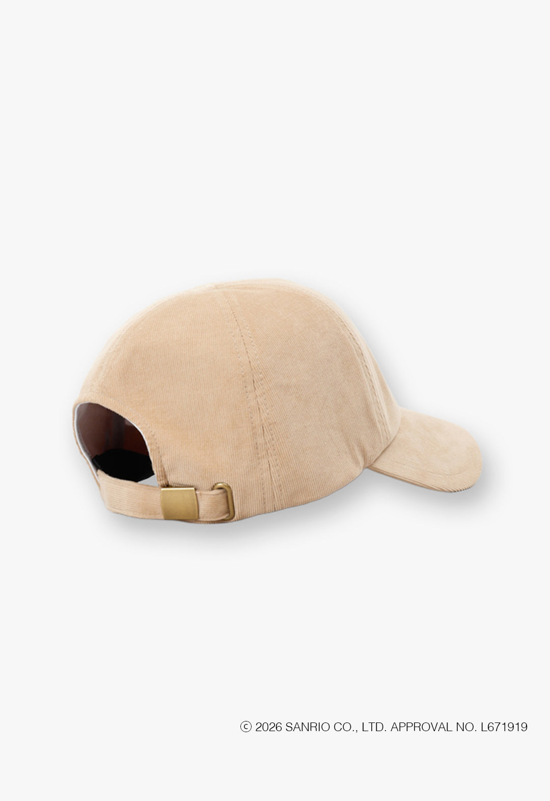 ANNA SUI x Pompompurin embroidery brooch cap