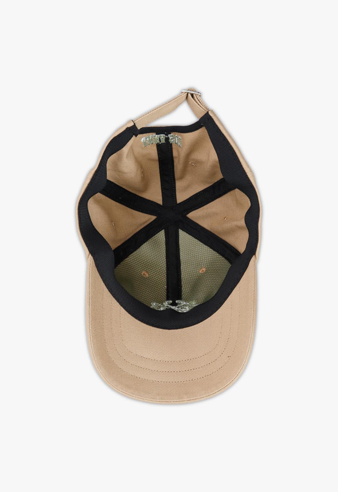 バタフライ刺しゅうキャップ