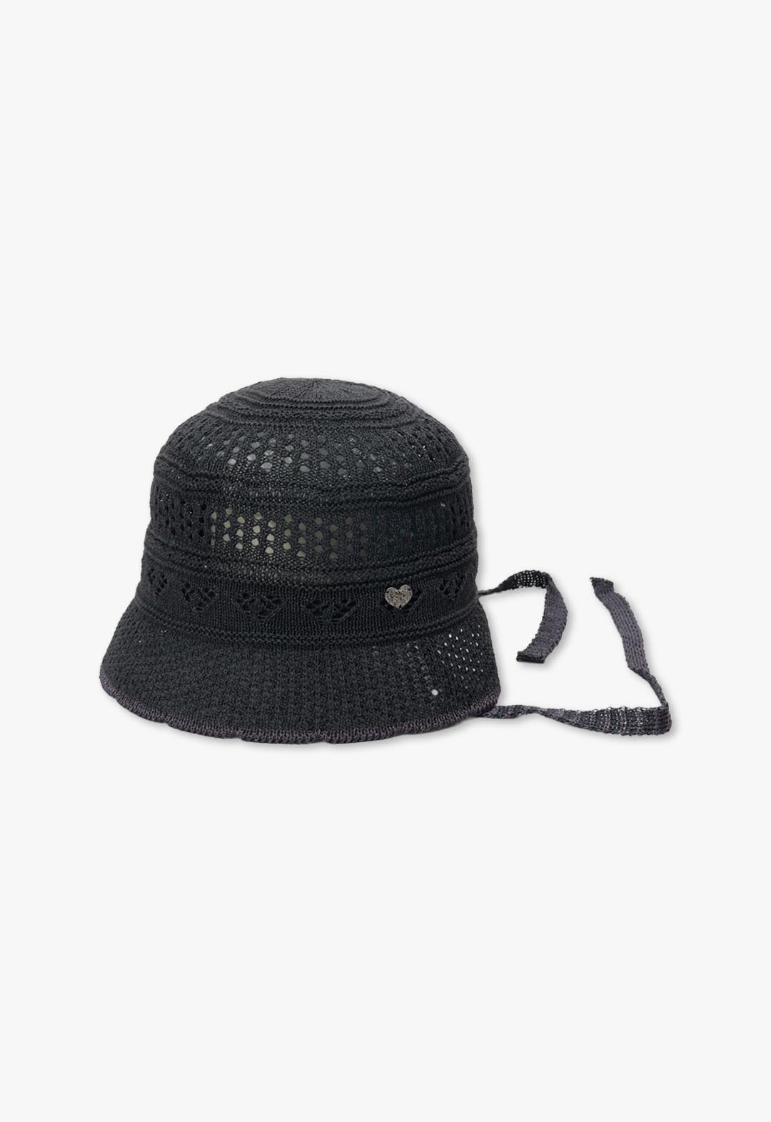 ハートジャカードボンネット