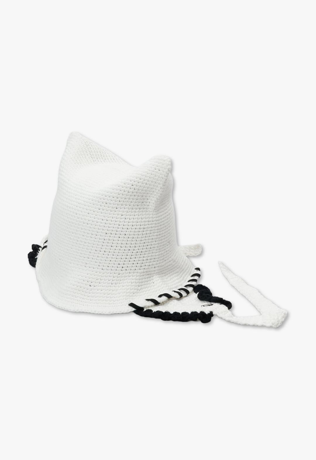 ネコ耳ボンネット