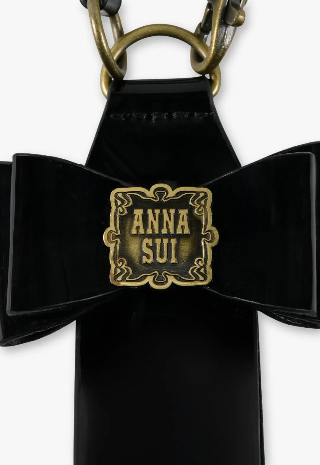 Enamel Ribbon Glove Holder