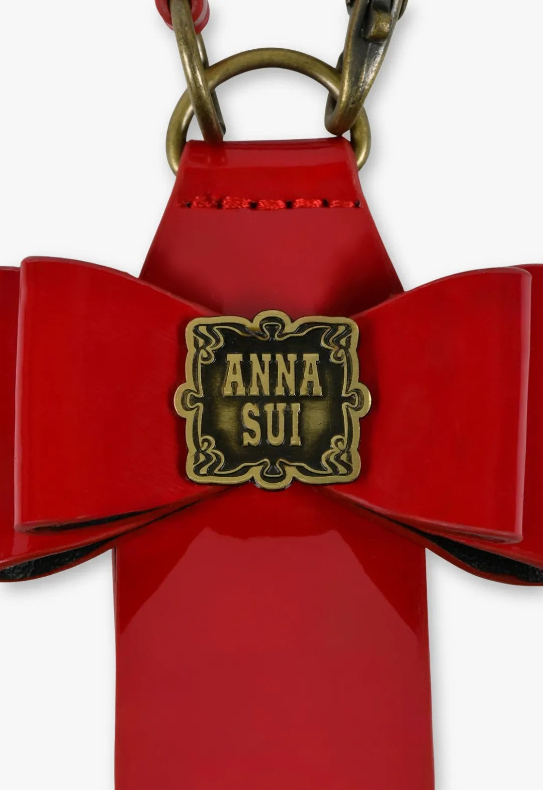 Enamel Ribbon Glove Holder