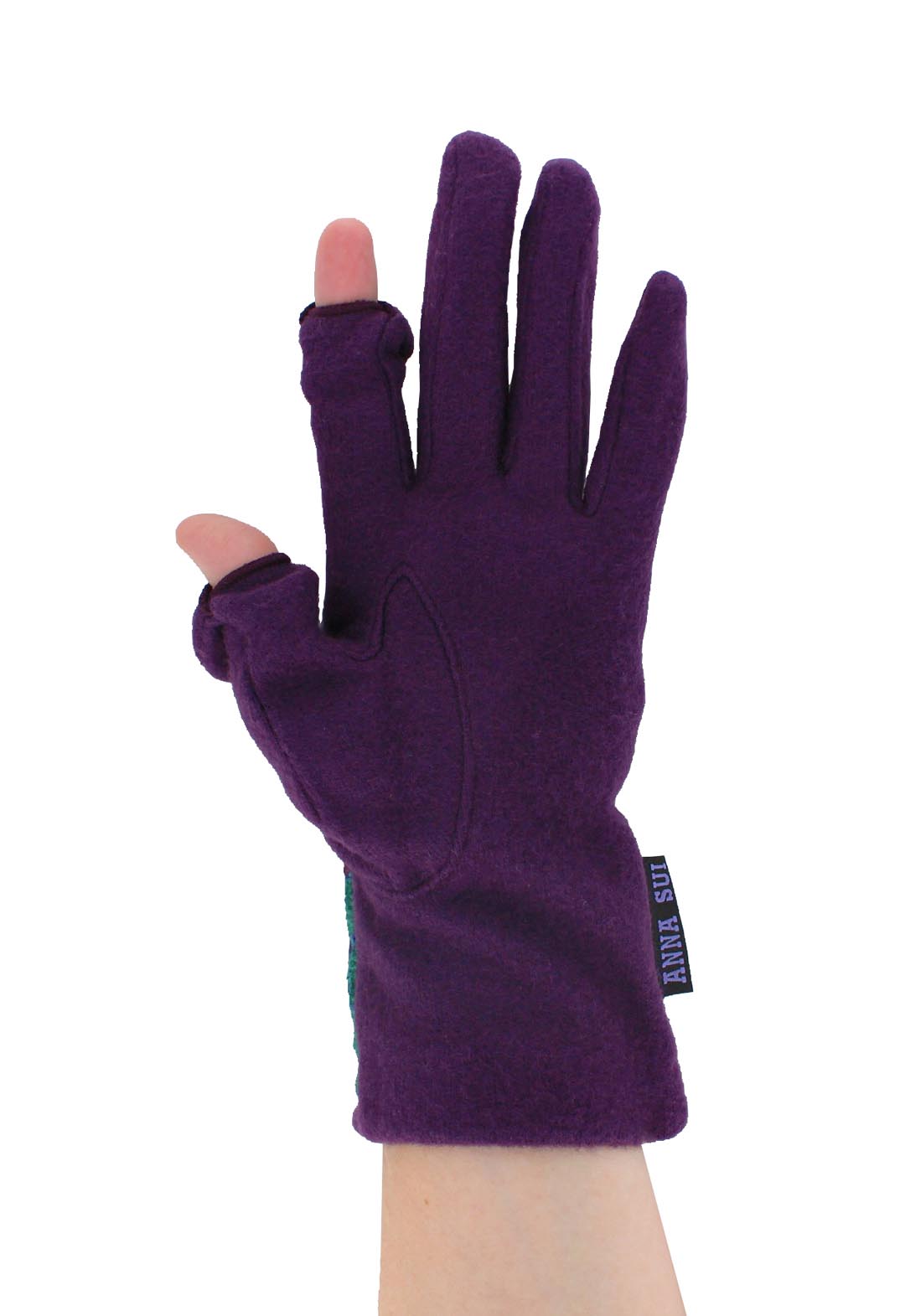 Lace design cat smartphone compatible gloves
