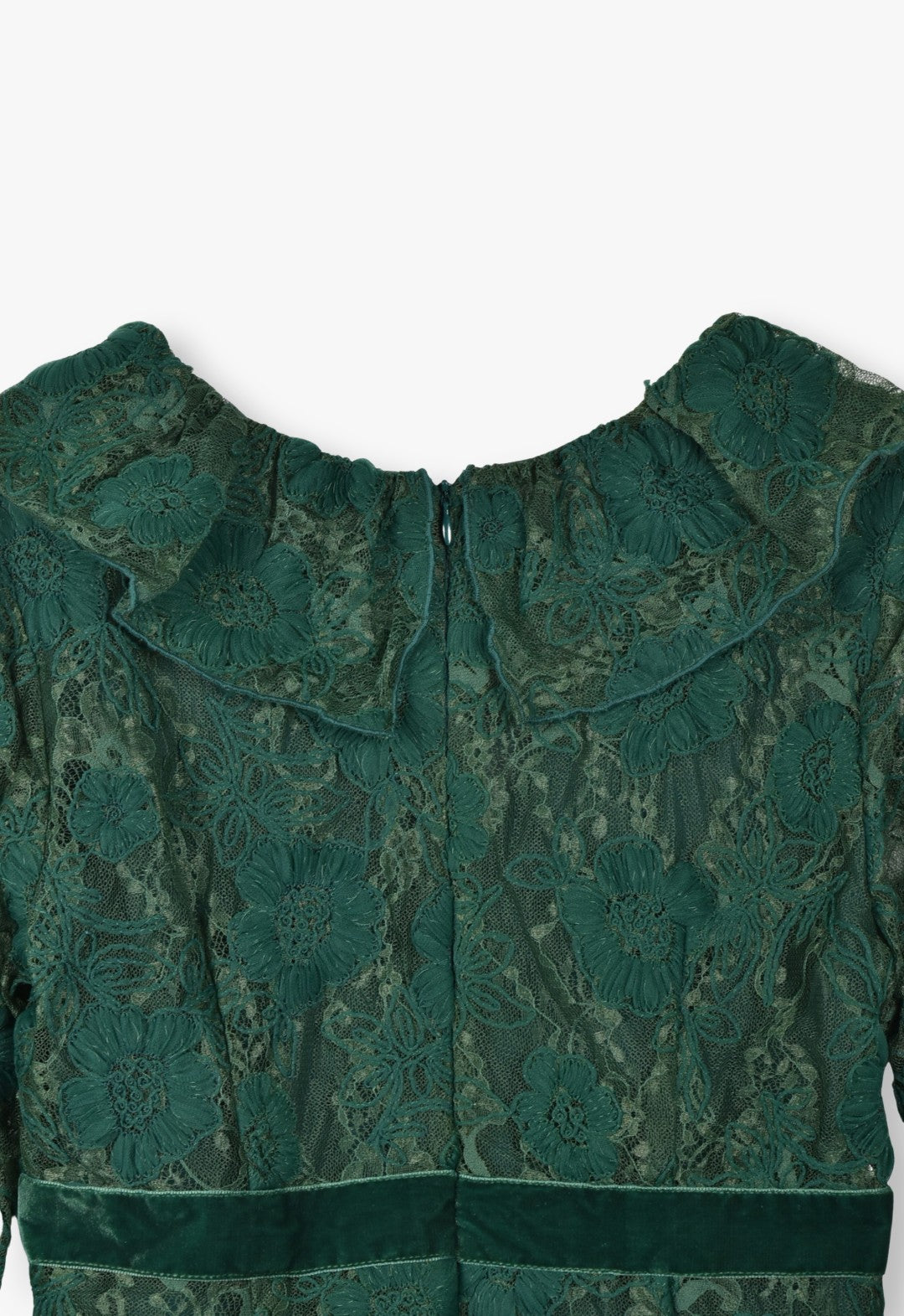 3-D LACE DRESS