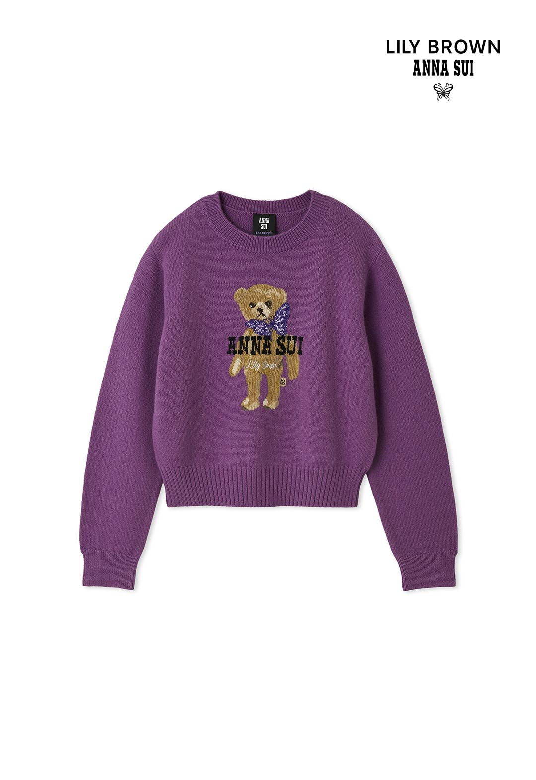 【LILY BROWN ×ANNA SUI】バタフライLily Bearニット
