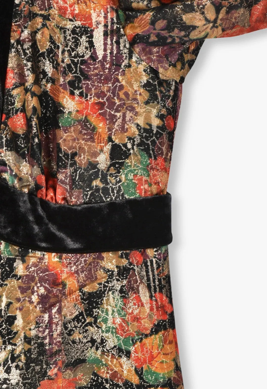 GARDEN LAME MAXI DRESS
