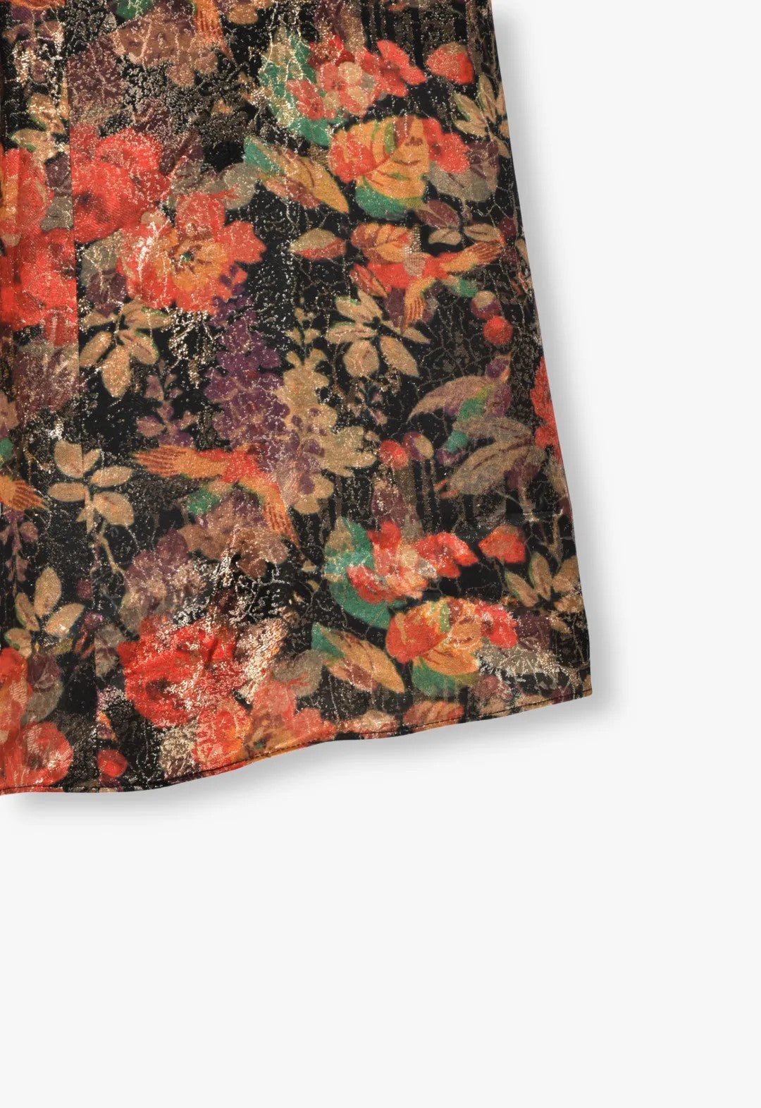 GARDEN LAME MAXI DRESS