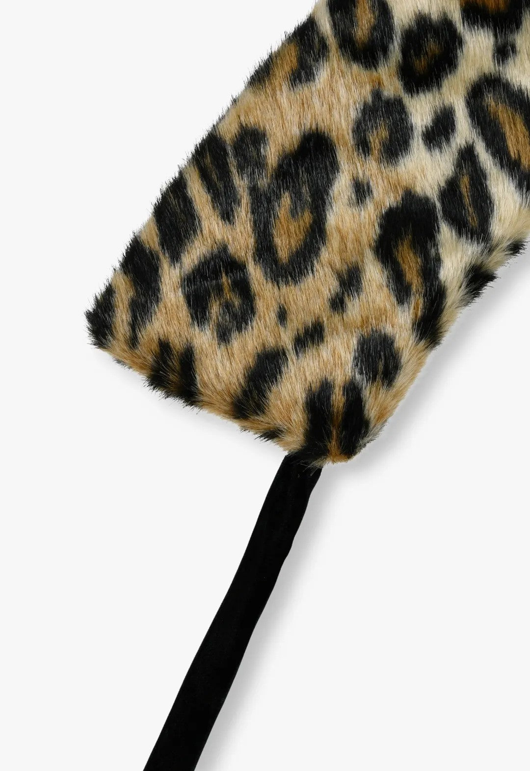 FAUX LEOPARD COLLAR