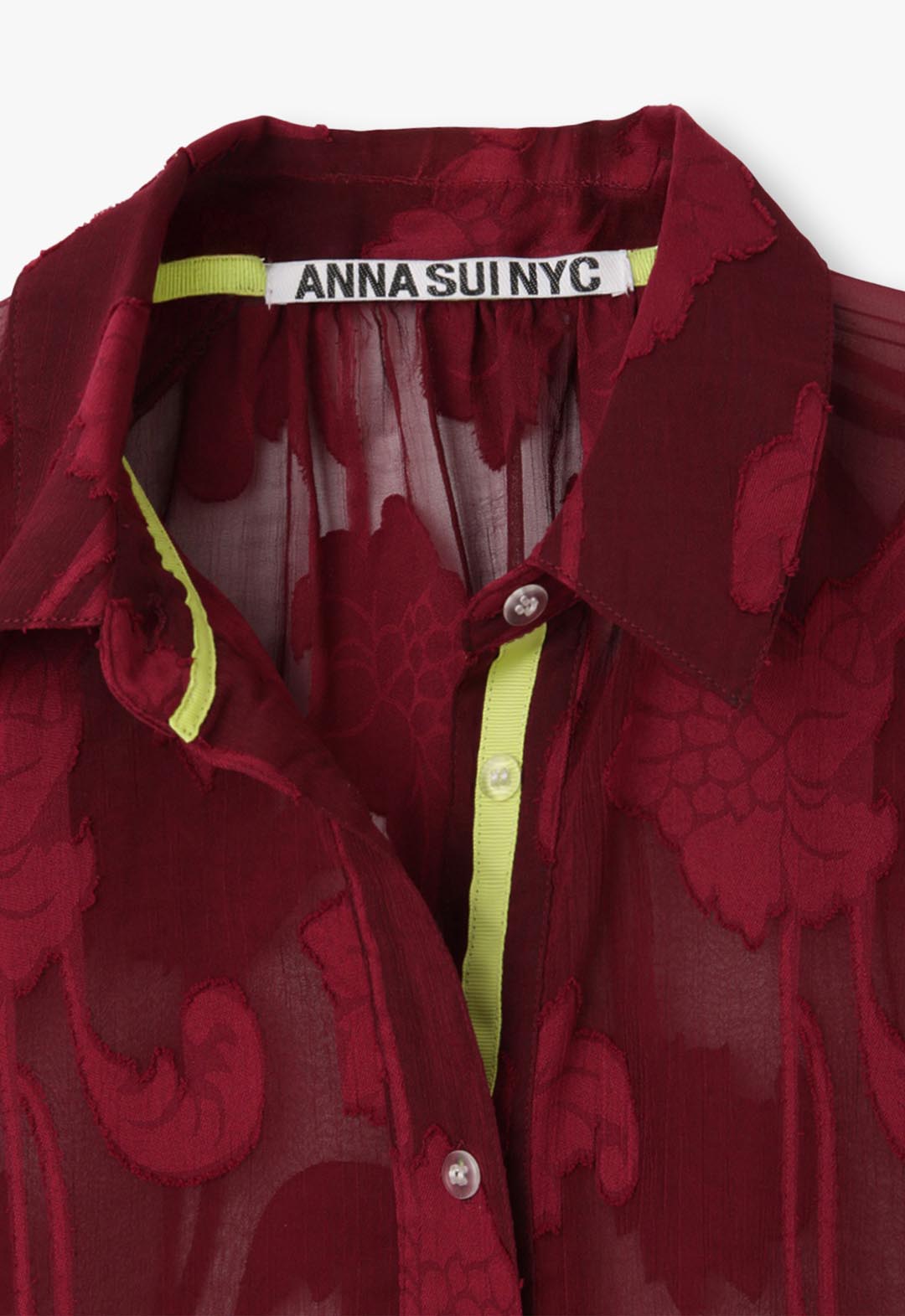 Jacquard color-coordinated shirt