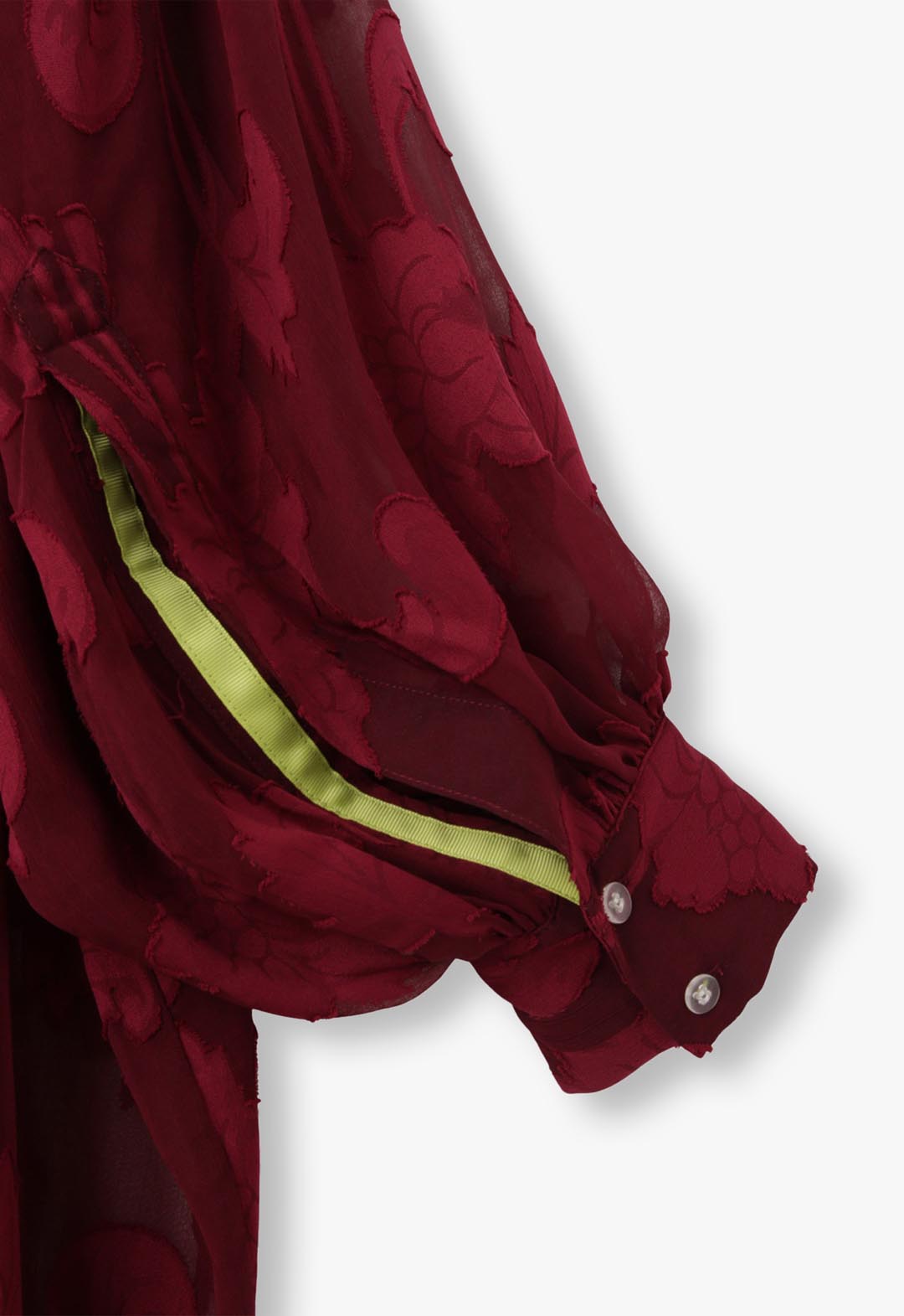 Jacquard color-coordinated shirt