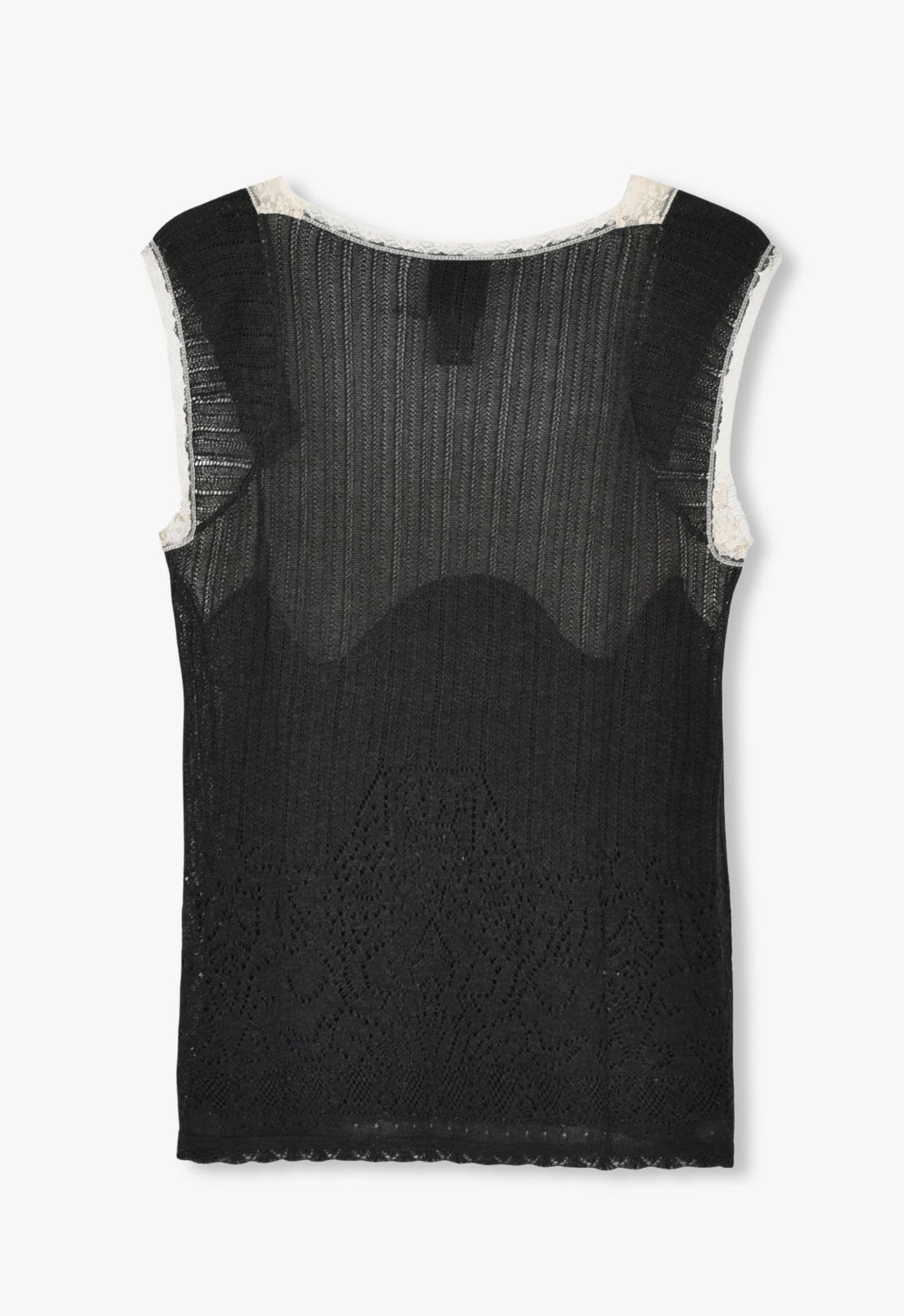 LINGERIE LACE KNIT CAMISOLE