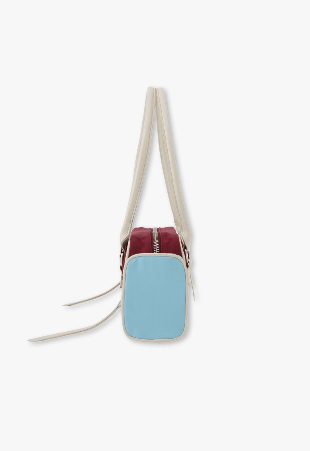 Two-tone nylon bag