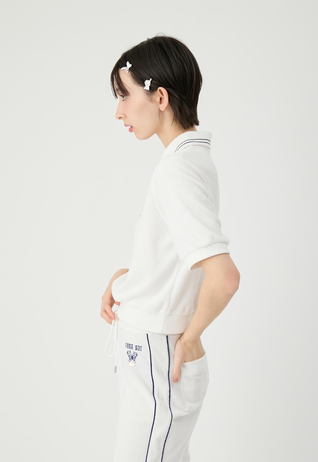 【LILY BROWN×ANNA SUI】Pile Polo Top