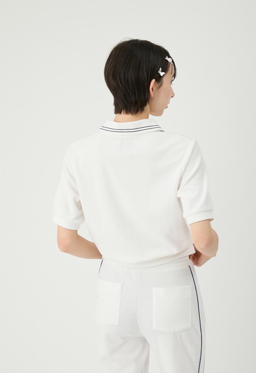 【LILY BROWN×ANNA SUI】Pile Polo Top