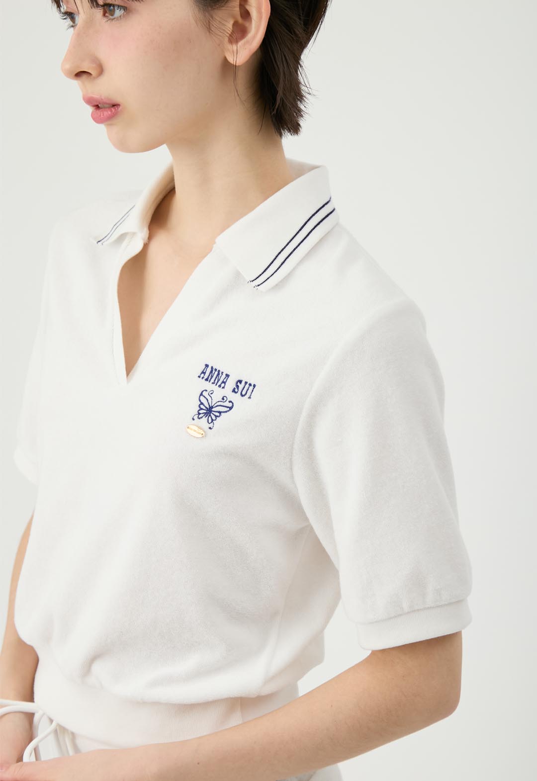 【LILY BROWN×ANNA SUI】Pile Polo Top