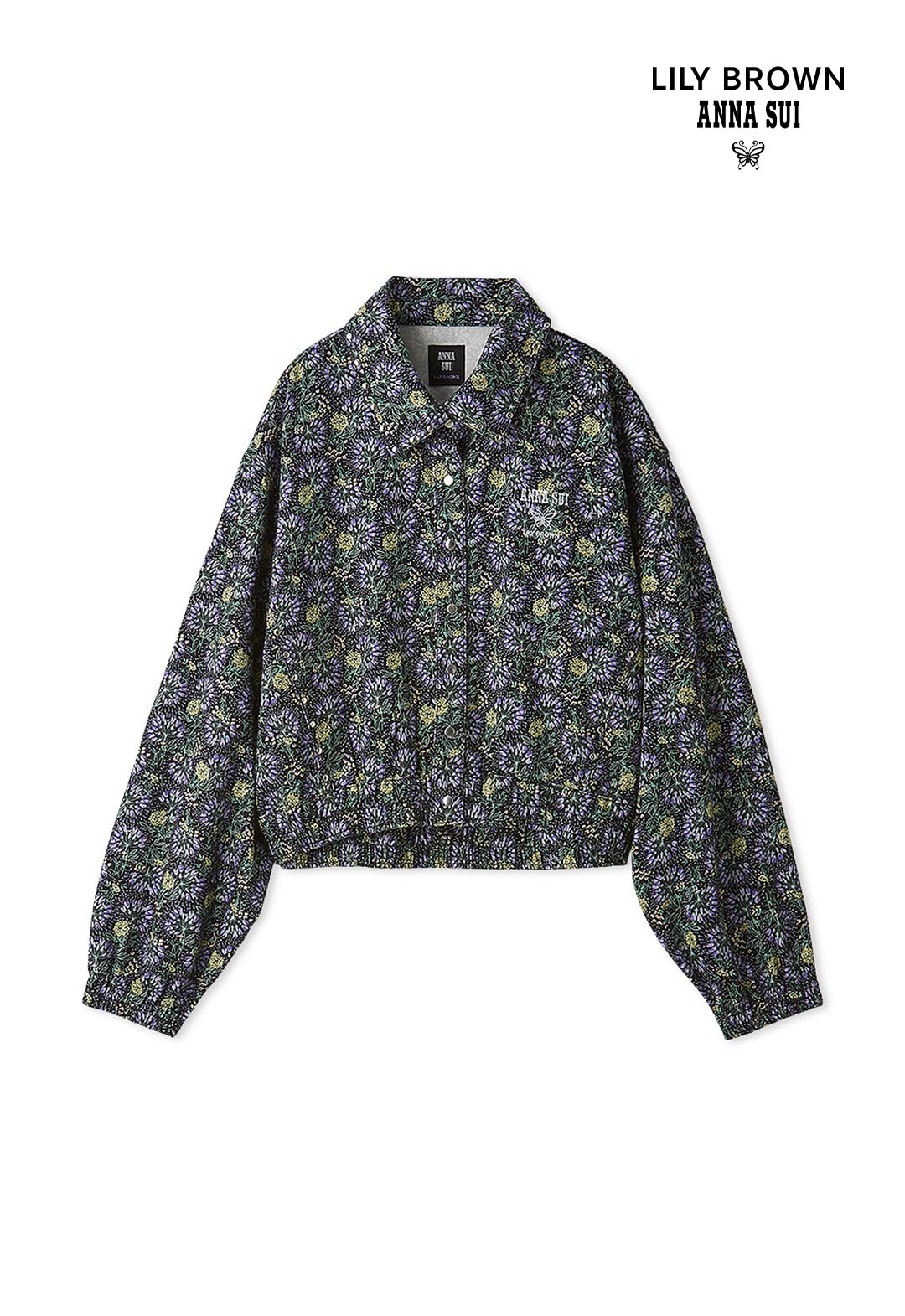 【LILY BROWN×ANNA SUI】スタッズデニムシャツブルゾン