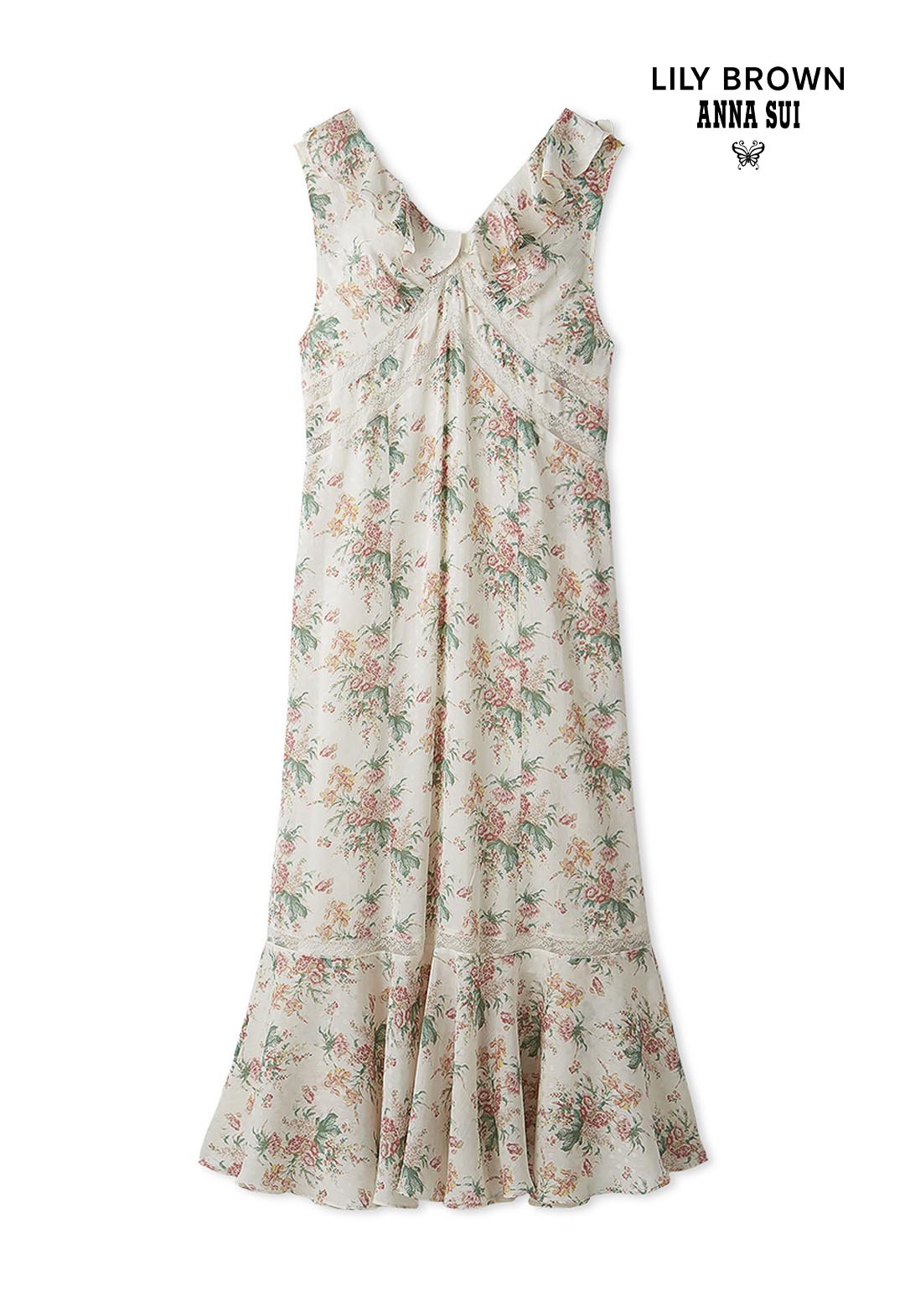 【LILY BROWN×ANNA SUI】フラワープリントワンピース