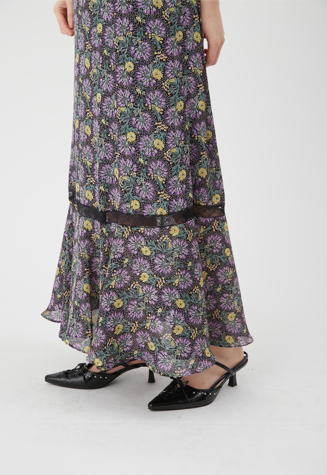 【LILY BROWN×ANNA SUI】Flower Print Dress
