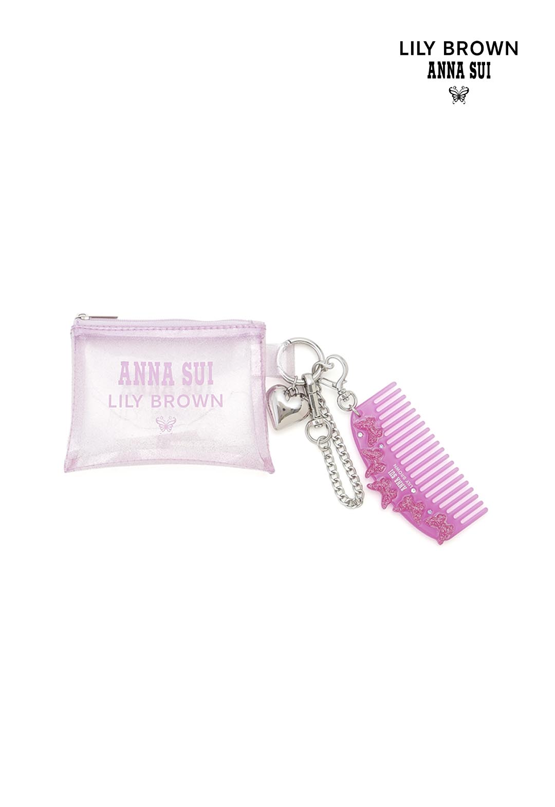 【LILY BROWN×ANNA SUI】コームポーチセットチャーム