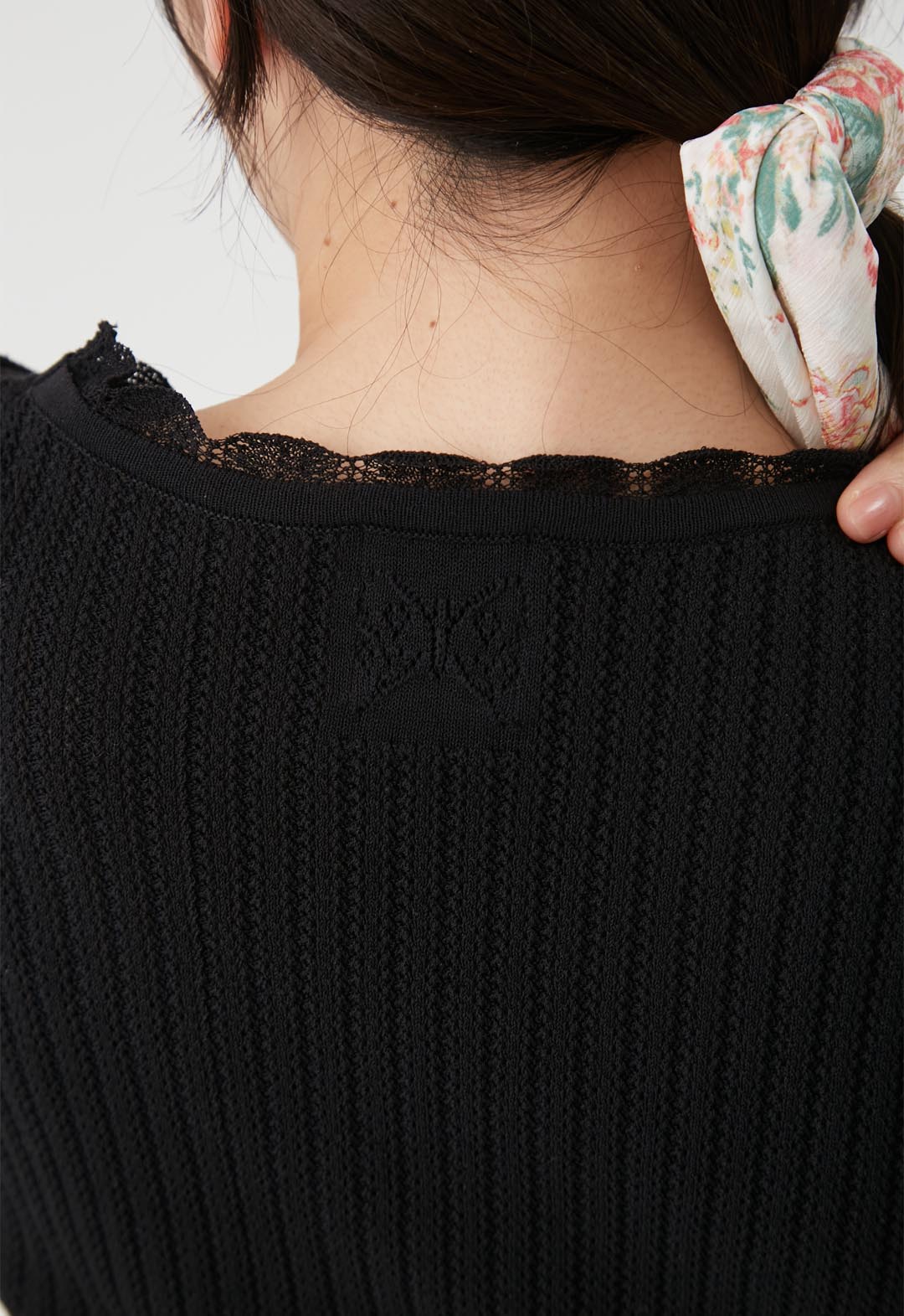 【LILY BROWN×ANNA SUI】Lace Knit Cardigan