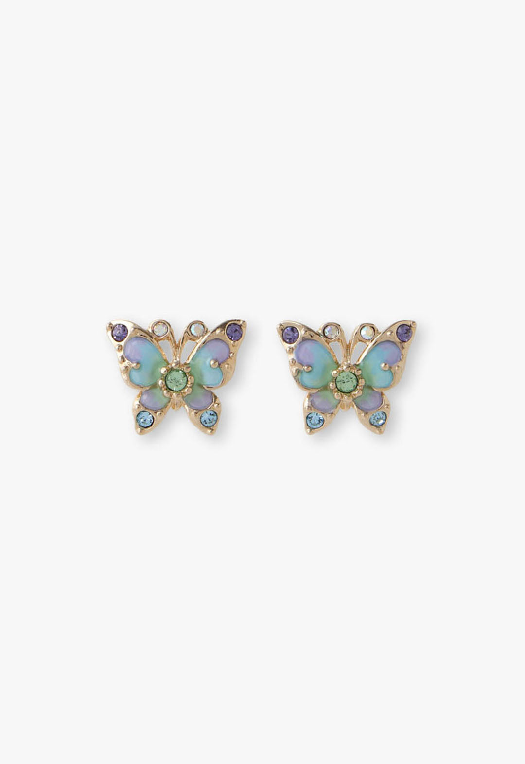 Butterfly Motif Earrings
