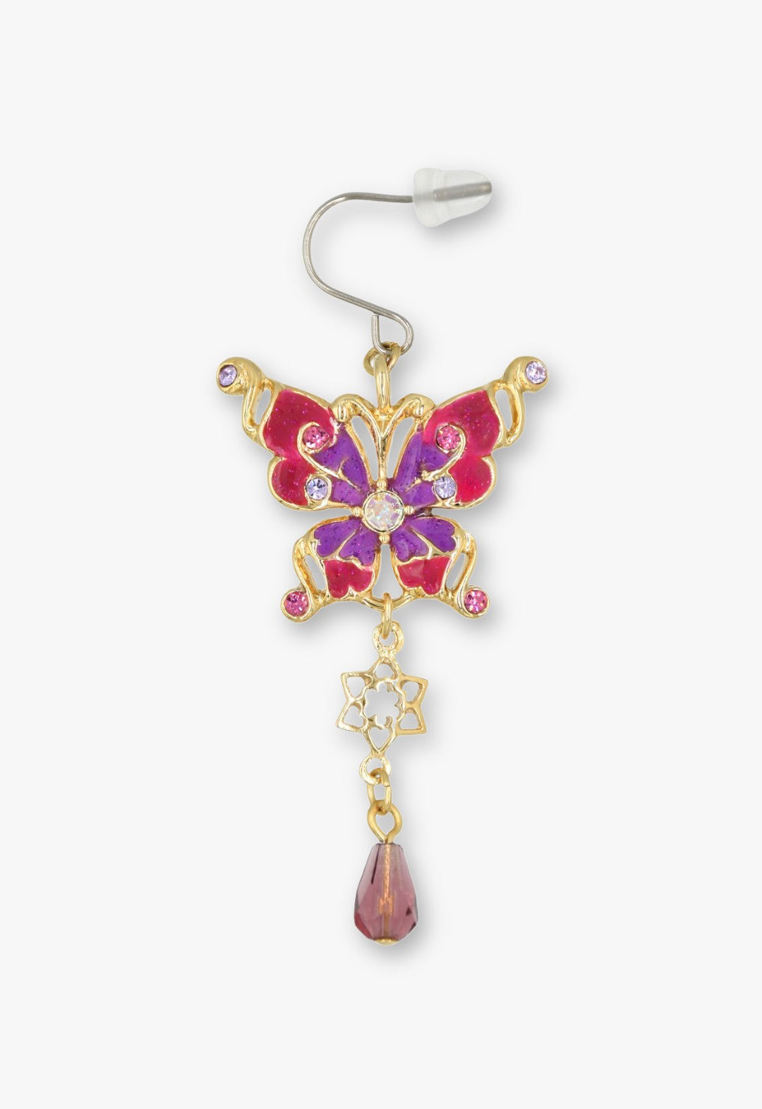 蝶モチーフ ピアス