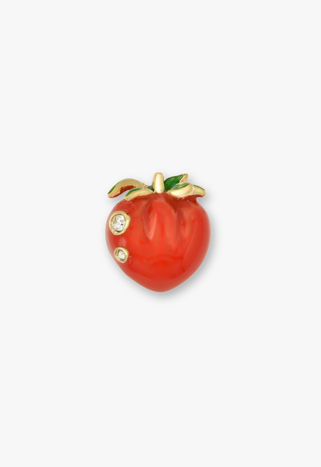 トマトモチーフ ピアス