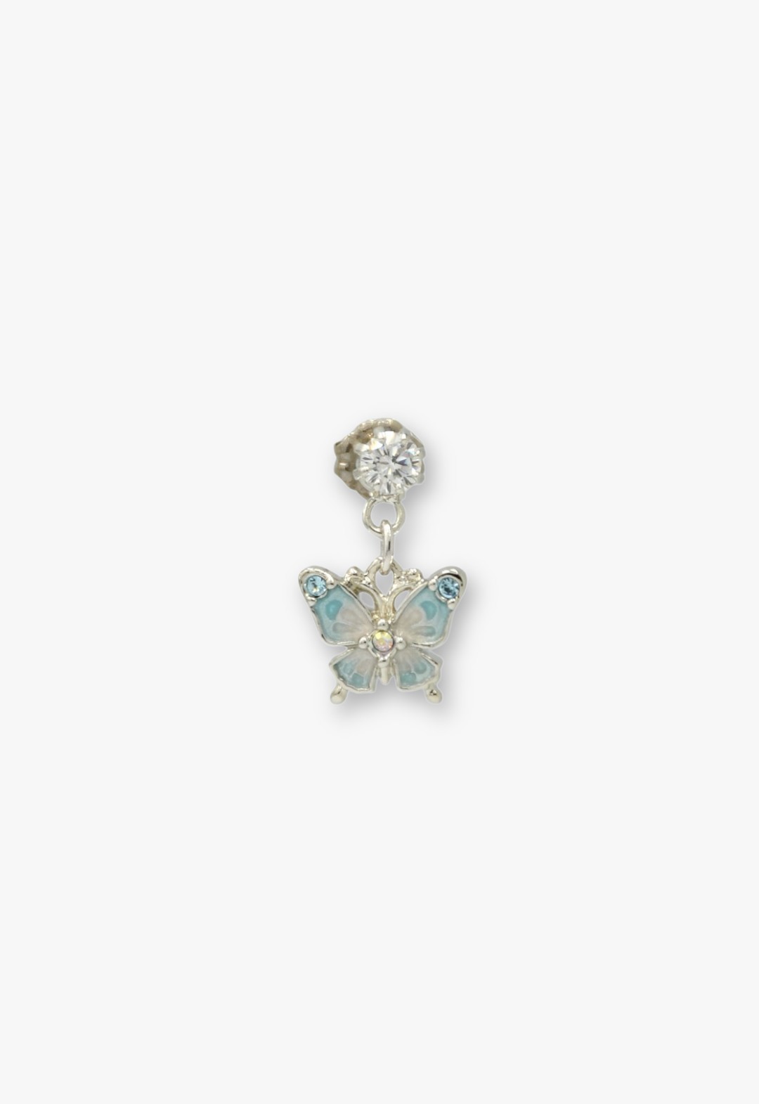 Butterfly motif 2WAY earrings