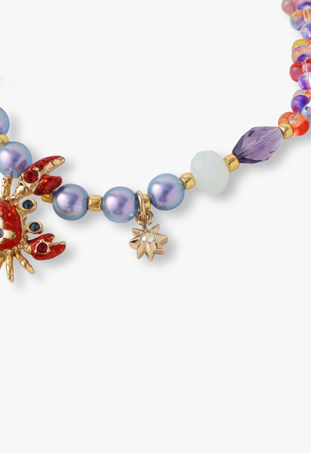 Crab motif bracelet
