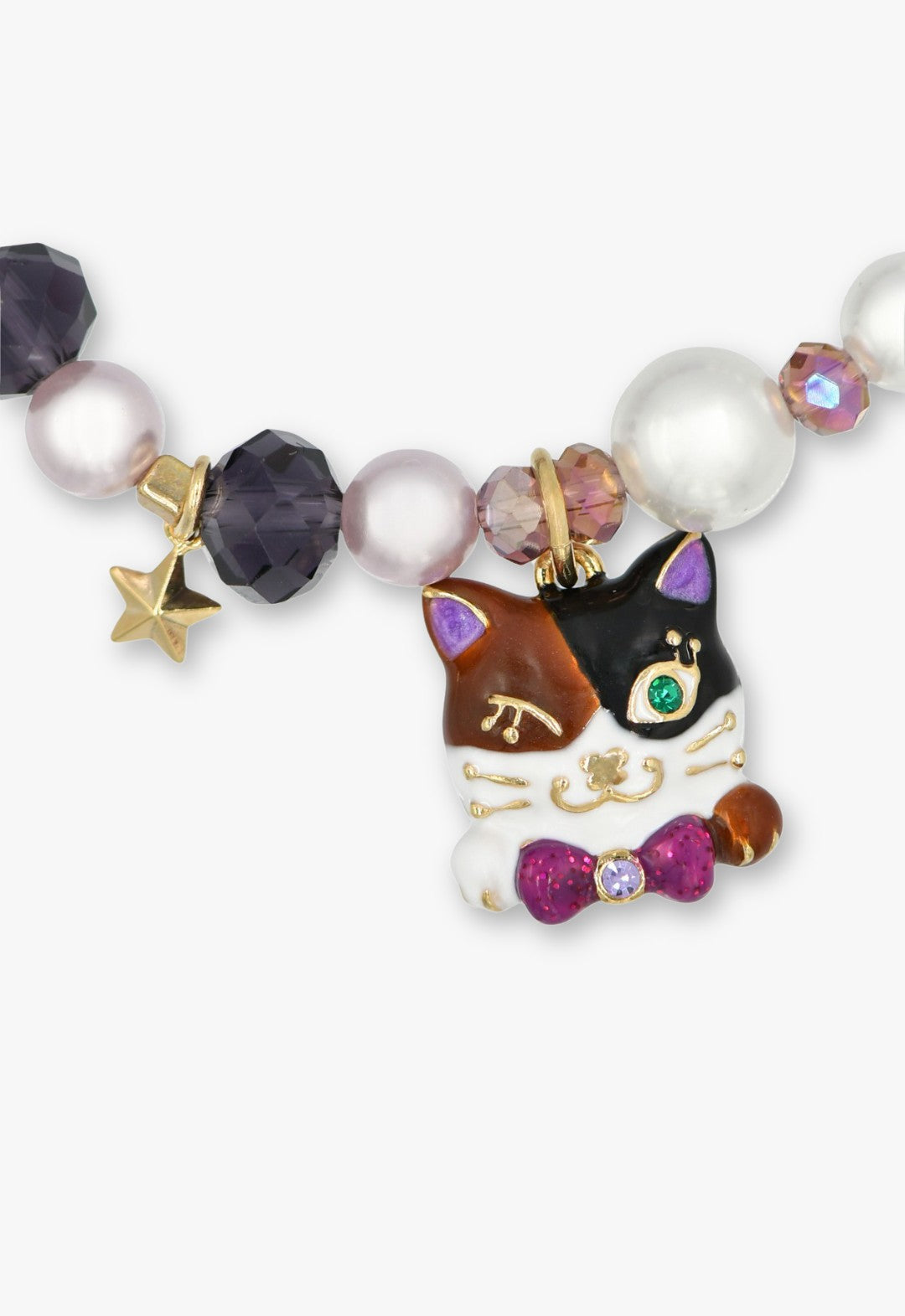 三毛ティティモチーフ ゴムブレスレット