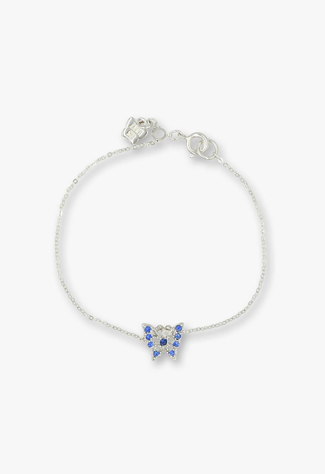 Butterfly motif bracelet