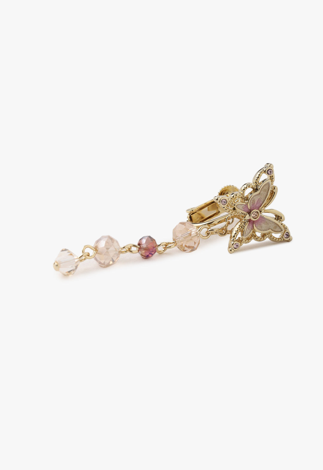 Butterfly Motif 2WAY Earrings
