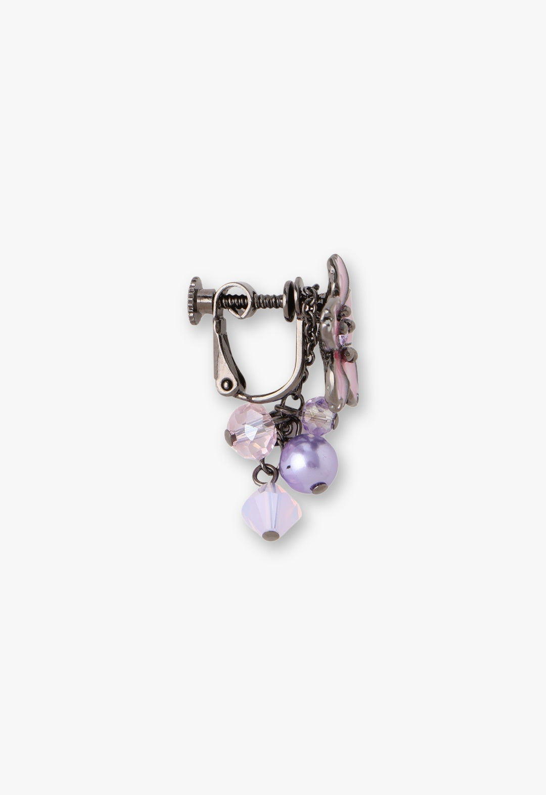 Cherry Blossom Motif Earrings