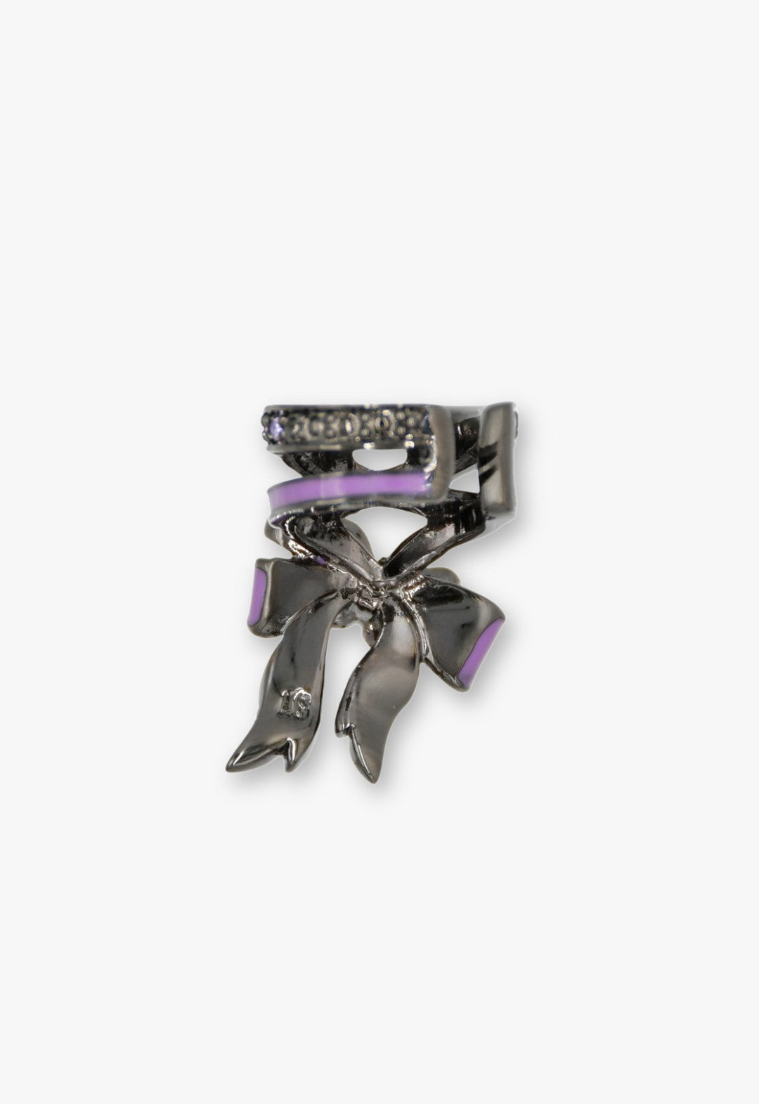 リボンモチーフ イヤーカフ