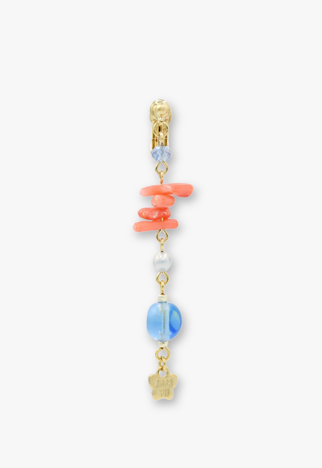 Boxfish motif earrings